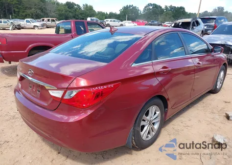 2013 Hyundai Sonata Gls z USA, uszkodzony, nr VIN 5NPEB4ACXDH589244